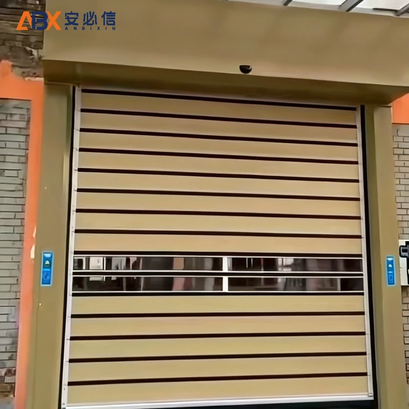 日照感应高速门